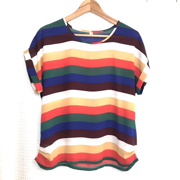 Multi-coloured blouse - Picture 1 of 3